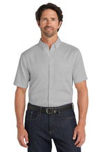 Load image into Gallery viewer, Port Authority ®  Short Sleeve SuperPro React ™  Twill Shirt. W809
