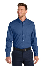 Load image into Gallery viewer, Port Authority ®  Long Sleeve Nailhead Easy Care Shirt W816
