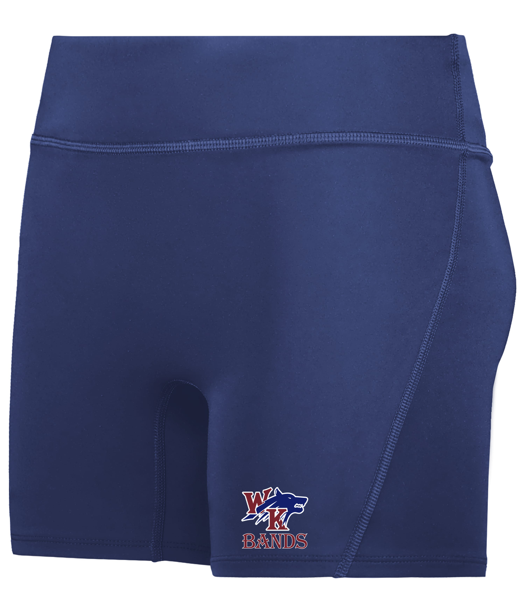 White Knoll Embroidered Logo Spandex Short 5