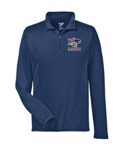 Load image into Gallery viewer, White Knoll Band Embroidered Quarter Zip
