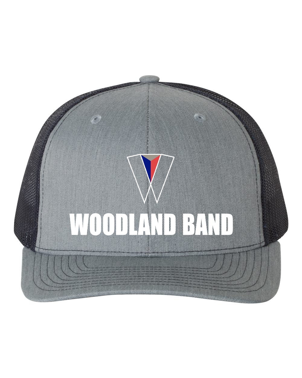 Woodland Band Retro Trucker Snapback Hat