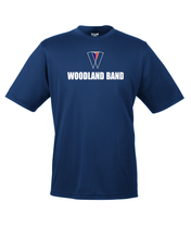 Load image into Gallery viewer, Woodland Band Front &amp; Back Print Wicking Short Sleeve Tee

