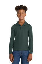 Load image into Gallery viewer, Port Authority ®  Youth Long Sleeve Silk Touch™ Polo.  Y500LS
