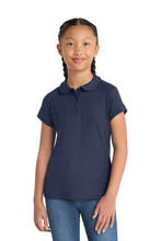 Load image into Gallery viewer, Port Authority ®  Girls Silk Touch ™  Peter Pan Collar Polo. YG503
