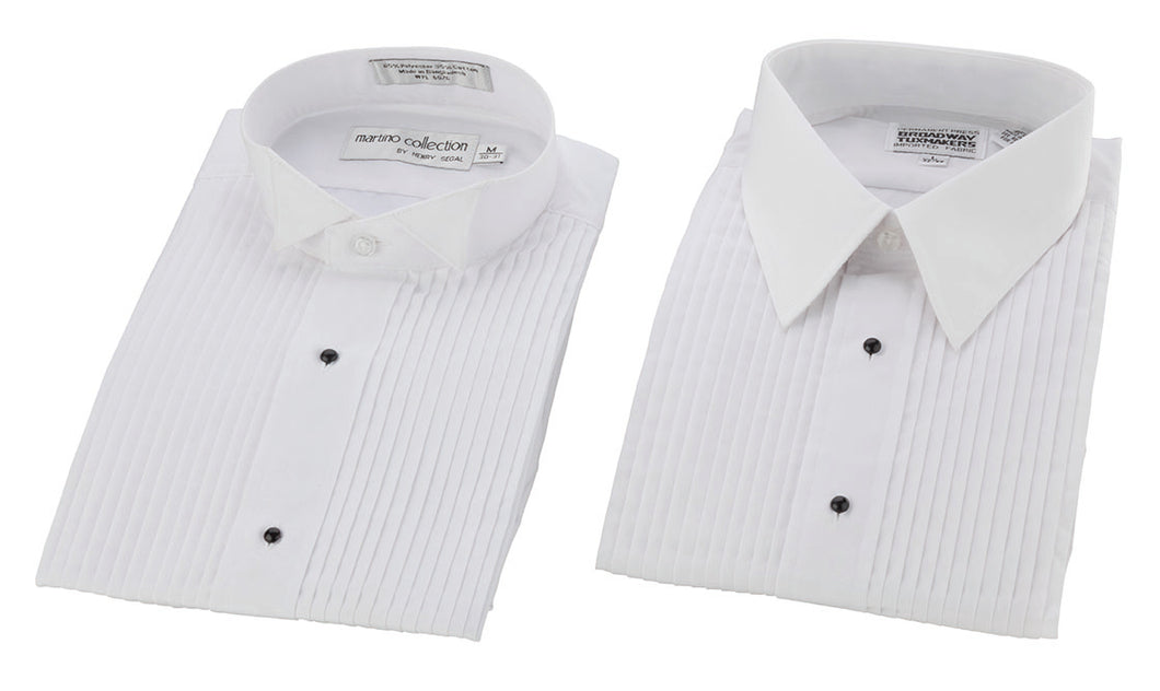 Tuxedo Shirt - Laydown Collar