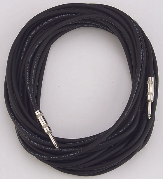 50' Speaker Cable, ¼