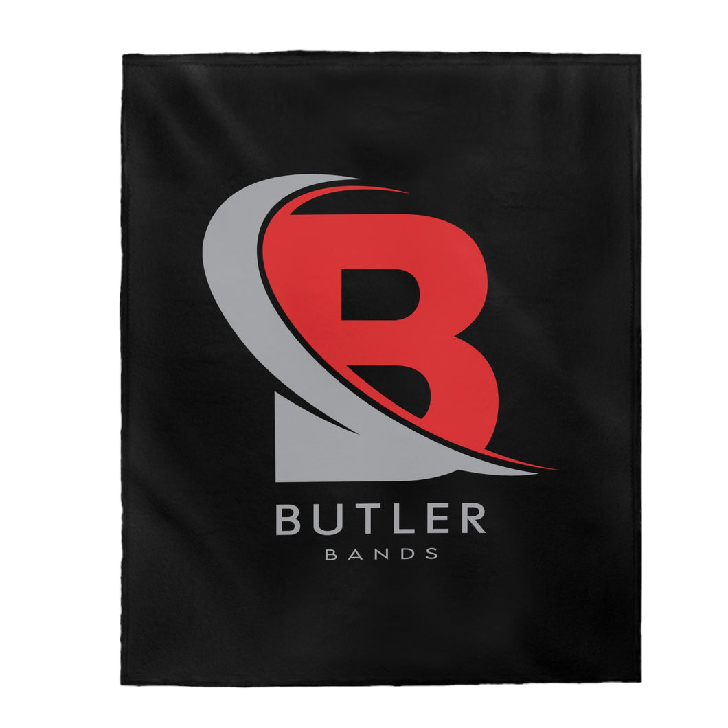 Butler Bands Velveteen Plush Blanket
