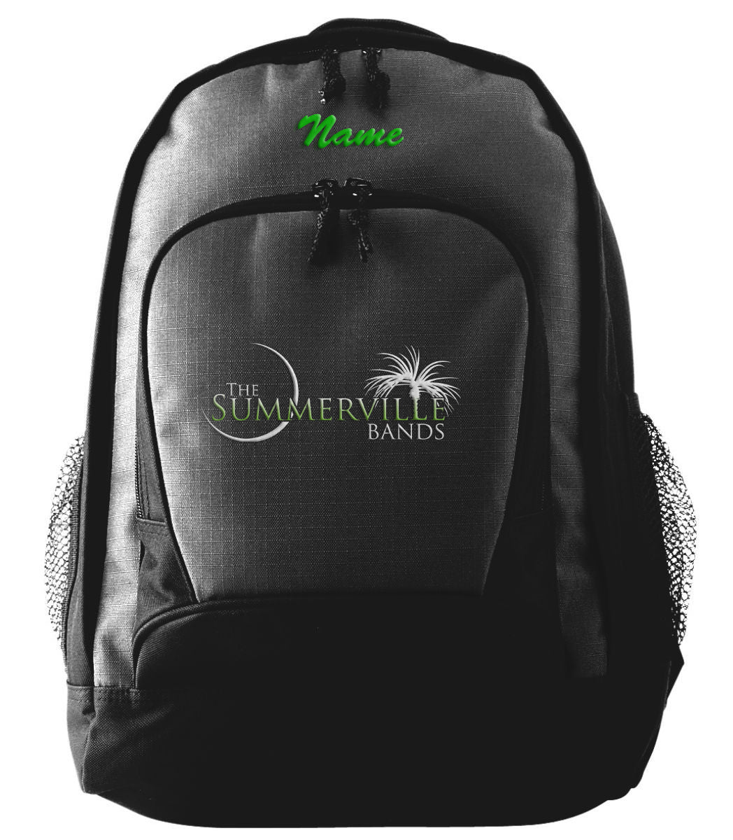 Summerville Bands Embroidered Ripstop Backpack w/ Name & Logo – Hipp ...