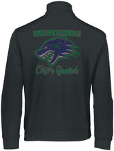 Load image into Gallery viewer, Windermere Rhinestoned Color Guard Track Jacket
