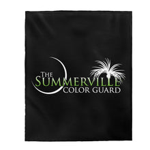 Load image into Gallery viewer, Summerville Color Guard Velveteen Plush Blanket
