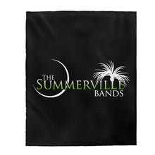 Load image into Gallery viewer, Summerville Bands Velveteen Plush Blanket
