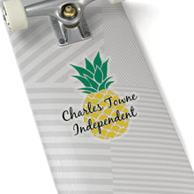 Load image into Gallery viewer, Charles Towne Independent Green &amp; Gold Kiss-Cut Stickers
