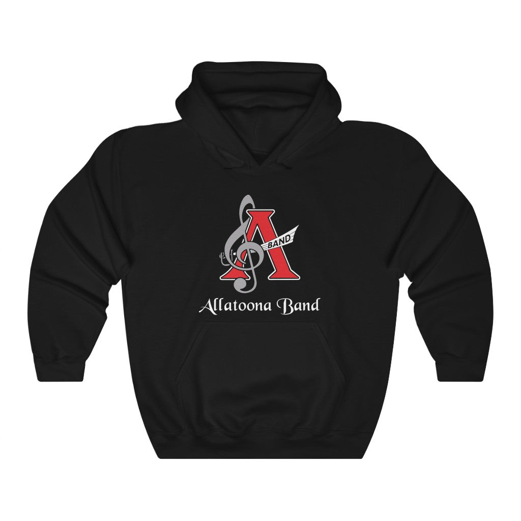 Allatoona Black Unisex Heavy Blend™ Hooded Sweatshirt