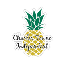 Load image into Gallery viewer, Charles Towne Independent Green &amp; Gold Kiss-Cut Stickers
