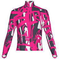Custom Digitally Printed Premier Top High Waist