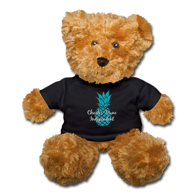 Charles Towne Independent Teddy Bear - black